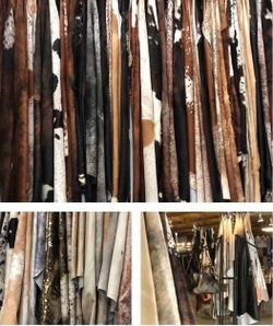 Cowhide rugs
