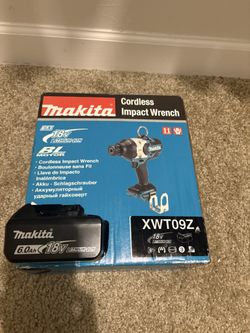 BRAND NEW MAKITA CORDLESS IMPACT WRENCH 