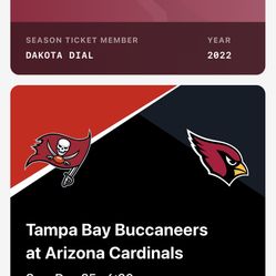Cardinals Vs buccaneers 