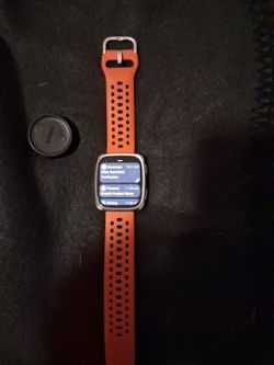 Amazfit Smartwatch with Orange Sport Band