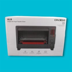 NIB CruxGG ALLN Digital Air Fryer Toaster Oven 1800 Watt Model # 17336 