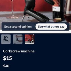 Cork Screw Machine