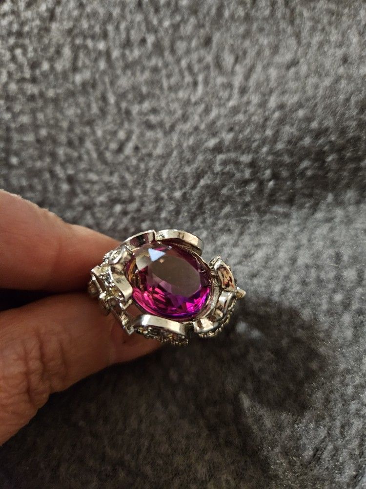 Ruby Cocktail Ring
