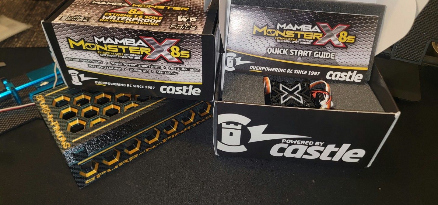 Castle Creations Mamba Monster X 2s 8s Esc's NEW
