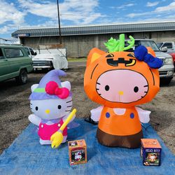 NEW Halloween Hello Kitty Inflatable “51ave And Glendale 