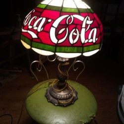 Vintage Coca Cola Lamp