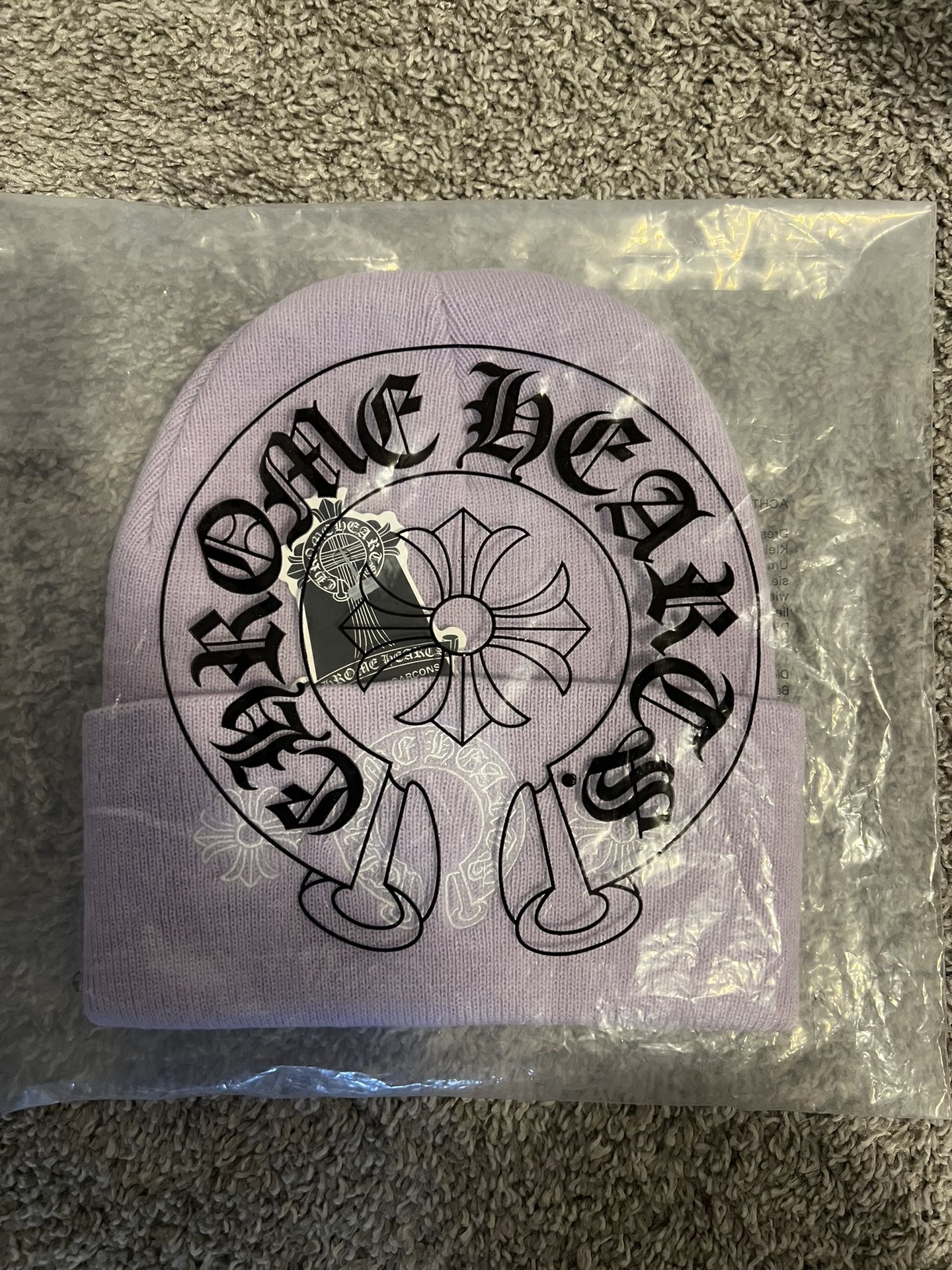 Purple CH beanie