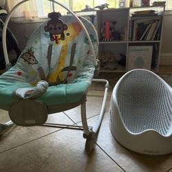 Bath Seat and Rocking/Vibrating Chair