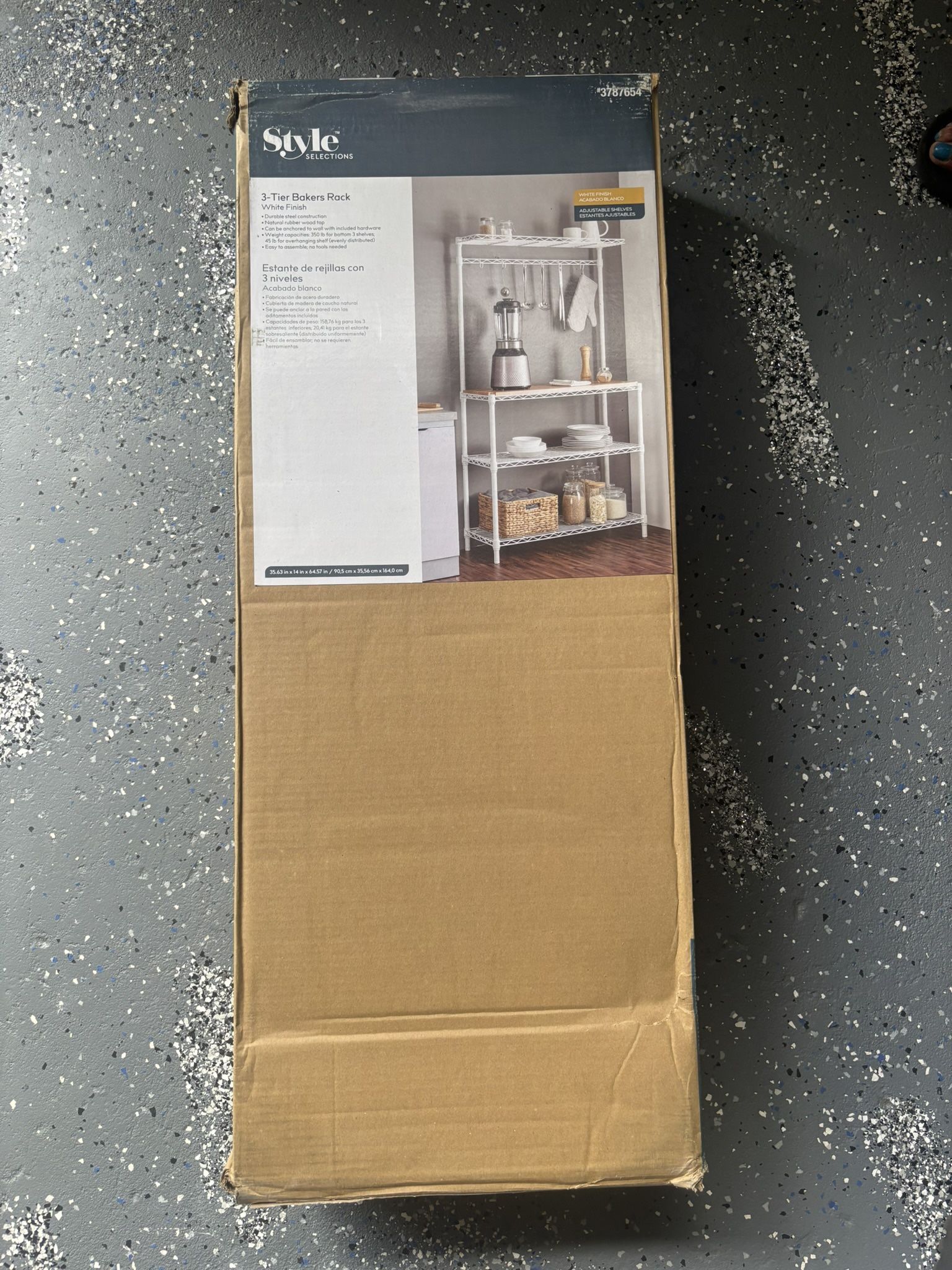 3-Tier Bakers Rack