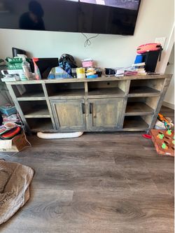 FREE DUCAR 74 INCH TV STAND FROM LIVING SPACES