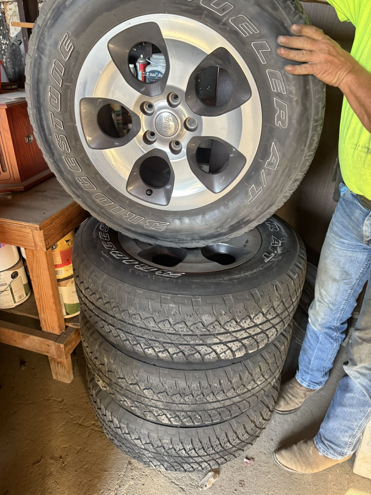Used 35’ All terrain tires