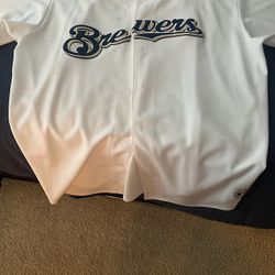 Prince Fielder Brewers Jersey
