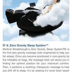 Massage chair, furniture brand new in a box