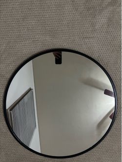 Large black mirror