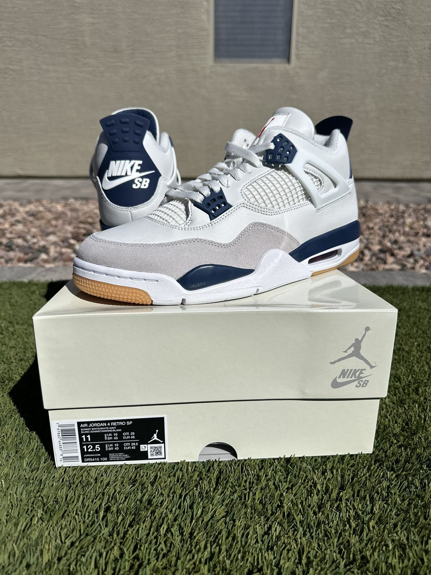Nike Air Jordan 4 Retro SB Navy NEW/RECEIPT SIZE: 11 $380 FIRM FIRM ONLY!! NO TRADES!