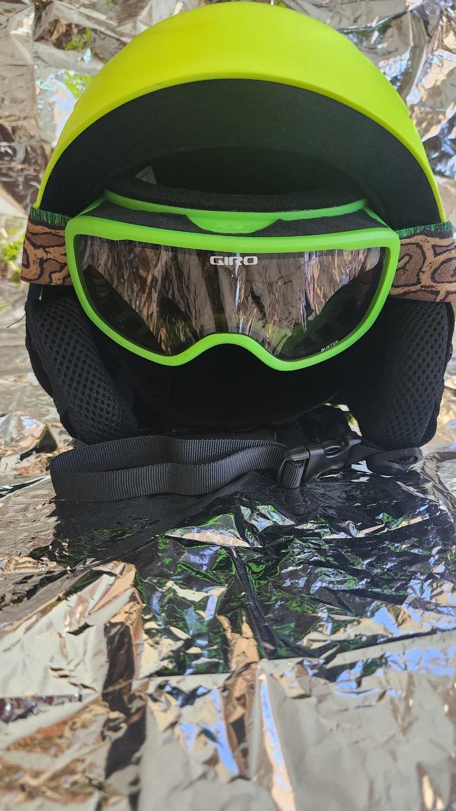 PHIBEE Unisex Snow Sport  Outdoor Ski Helmet size 60 cm with giro ski goggles