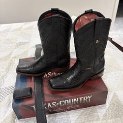 Botas De Liza Negras