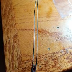 Sterling Silver Necklace With Pendant