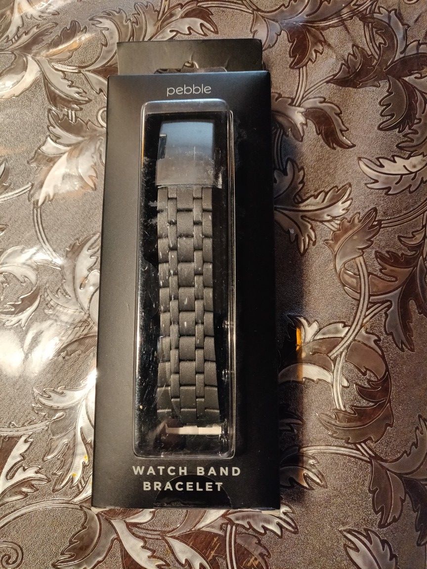 Pebble steel Matt color watch band