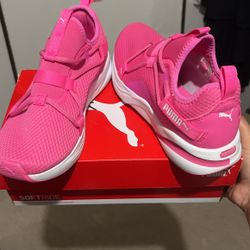 Pink Puma Shoes