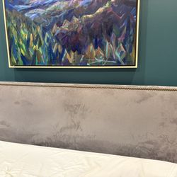 West Elm Queen Bed