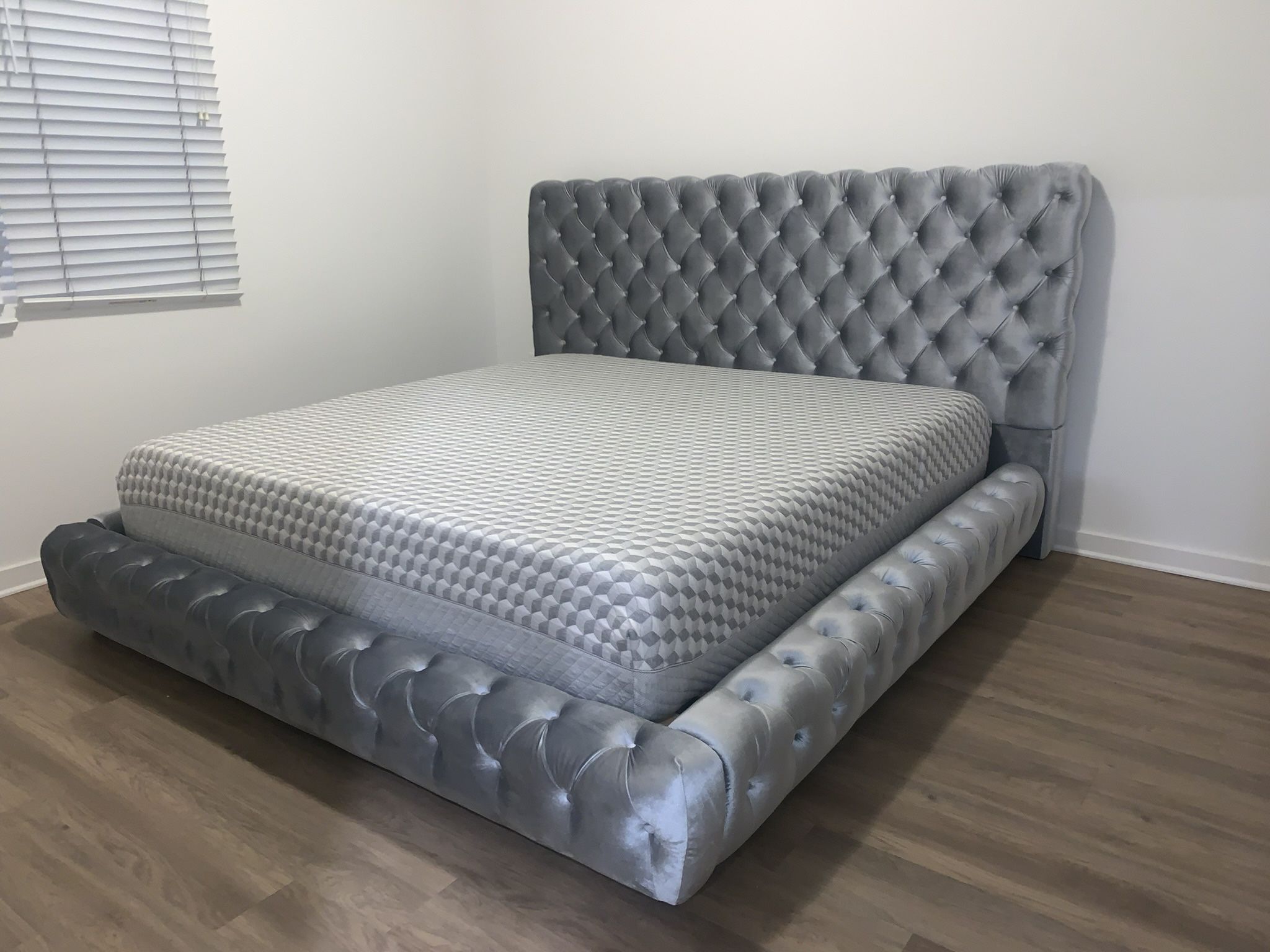 $699 Brand New King Bed Frame With Mattress (Read Description Below)