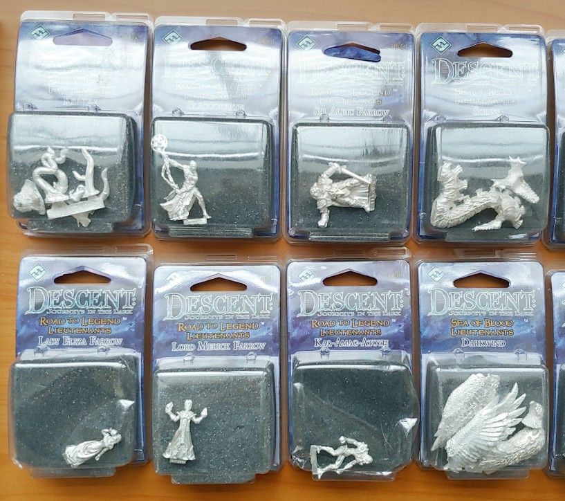 Descent: Journeys In The Dark (1st Ed) & Expansions & Lieutenants