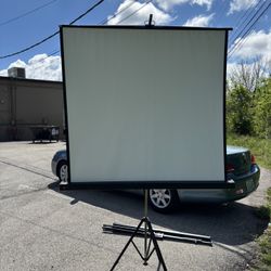 Portable Projector Screen ( 100 Inches)