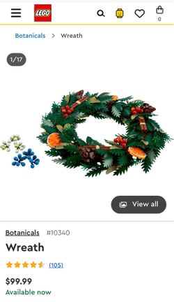 Lego Botanicals Wreath #10340