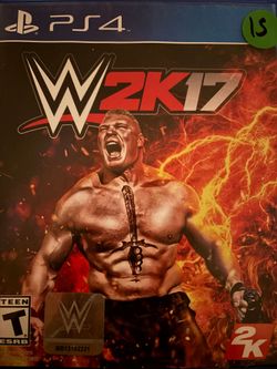 WWE 2k17 ps4
