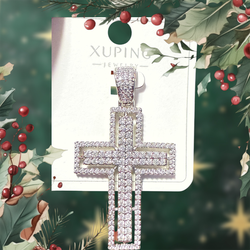 Xuping Crystal Cross Pendant