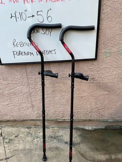 DonJoy Rebound Forearm Crutches – Pair