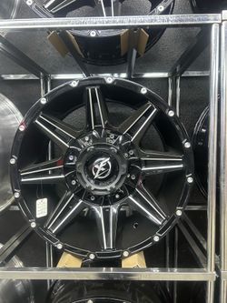 New 18x9 8x165/170 XF Off-road Wheels $$900 cash and carry