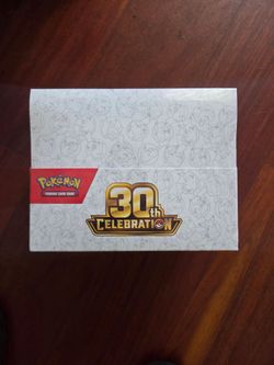 Pokemon 30th anniversary mini tins display box