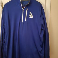 Dodgers Pull Over Jacket 