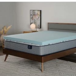 3” Serra therma gel twin mattress topper