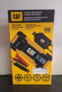 CAT - 1200 PEAK AMP JUMP STARTER