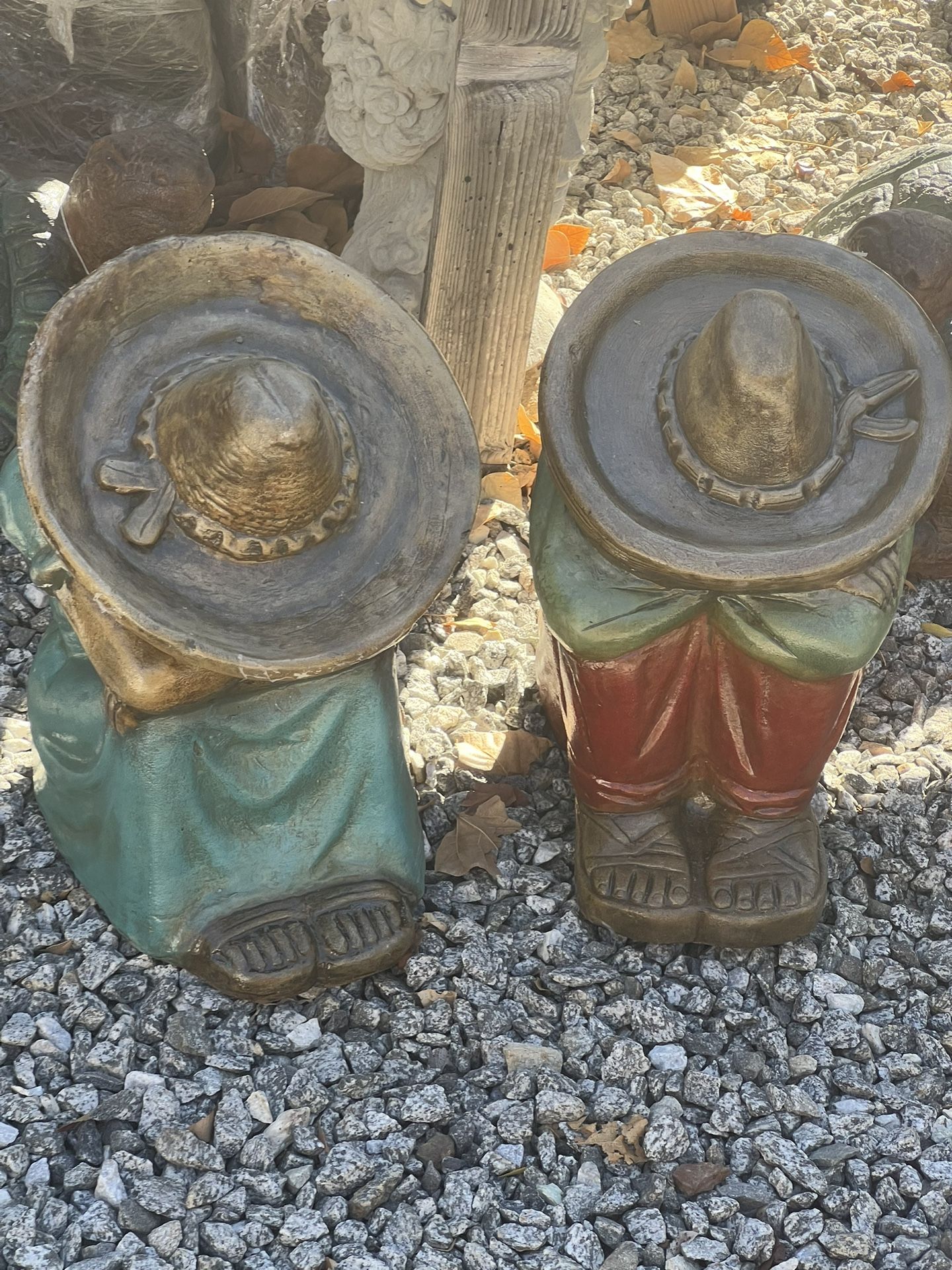 Concrete Pancho Statue