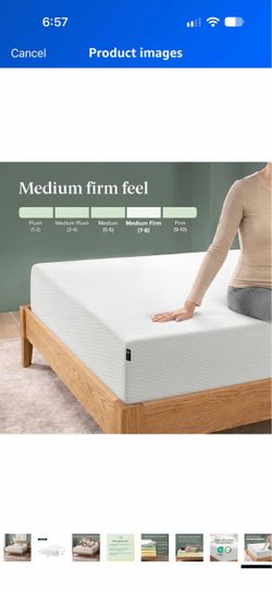 Zinus 14" Memory Foam Mattress - King Size