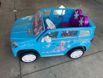 Disney Frozen Elsa Kids Ride-On Electric Car