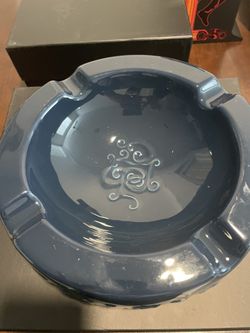 Limited Edition Tatuaje BLUE Dots Ceramic Ashtray NEW