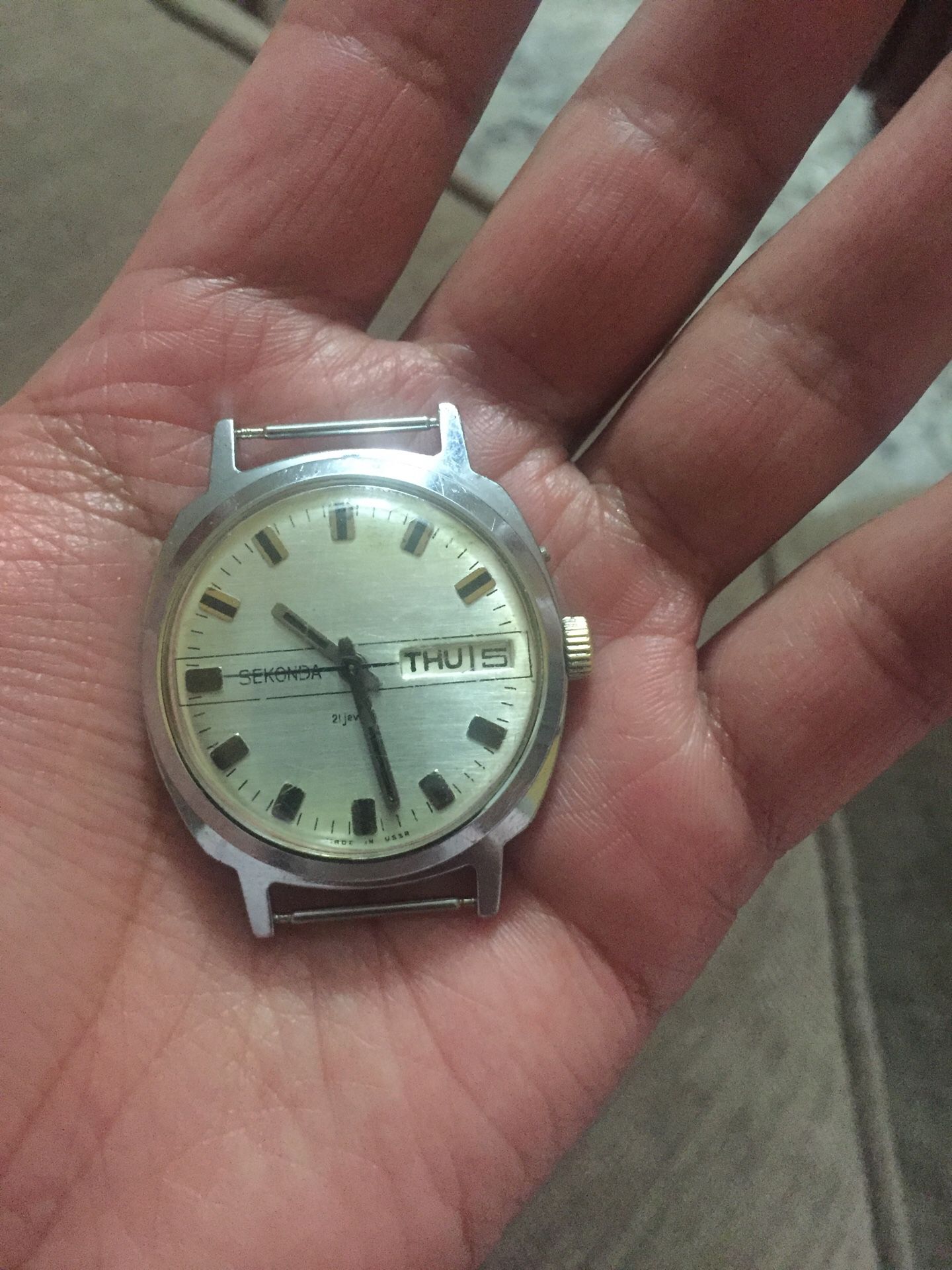 Sekonda vintage watch made in the USSR