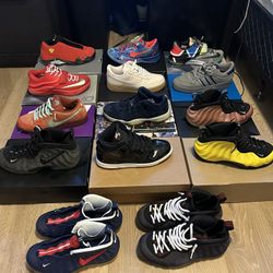 Jordan’s, Nike, Adidas