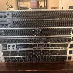 Behringer Rack Gear – EQs, Compressor, DI, Converter, Mixer – Priced Individually