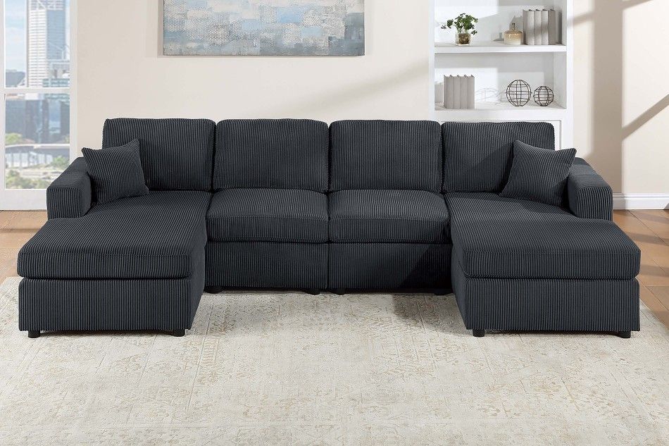 4pcs Sectional sofa