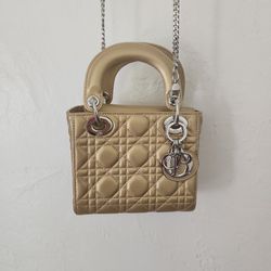 Dior Gold Handbag 