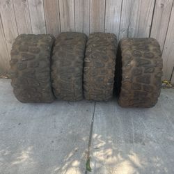 Tires 22x9.00-14 Front 26 X11..00-14 Rear Polaris