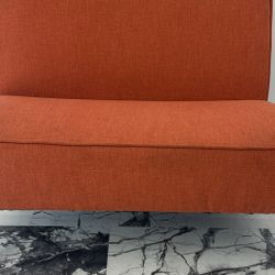 (2) TWO SEATER SOFAS 