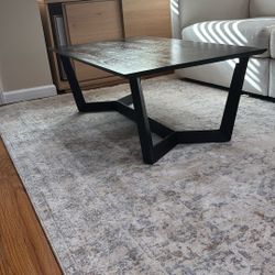 West Elm Stowe Solid Wood Coffee Table (44")