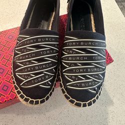 Tory Burch / Ribbon Herringbone Slip On